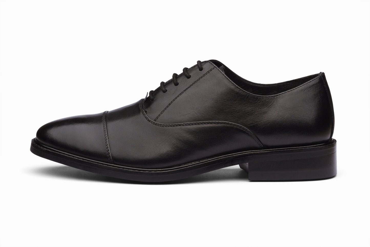 Cap Toe Oxford - Black