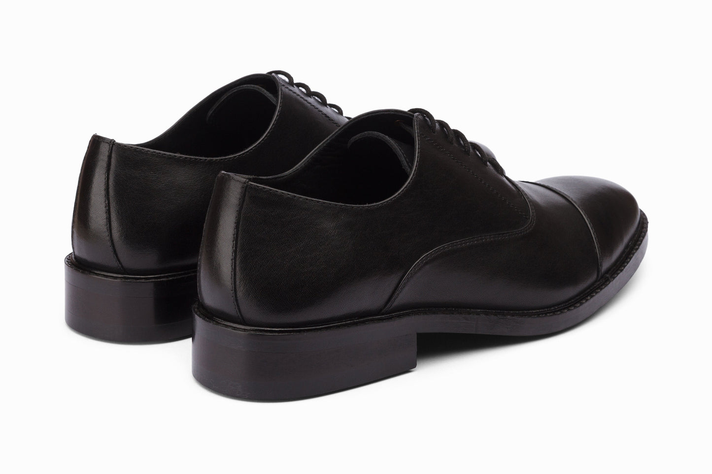 Cap Toe Oxford - Black