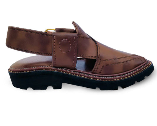 Special Vibram Charsadda Handmade Peshwari Double Shead Chappal 👑