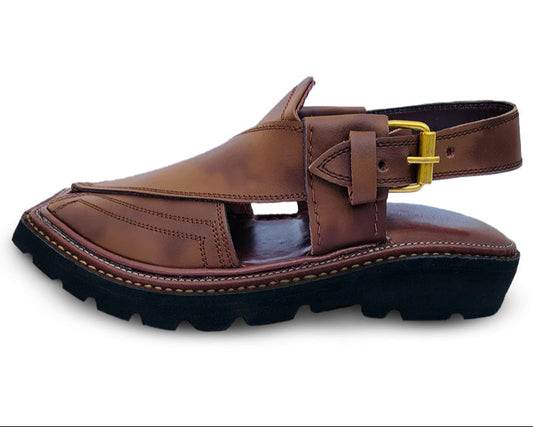 Special Vibram Charsadda Handmade Peshwari Double Shead Chappal 👑